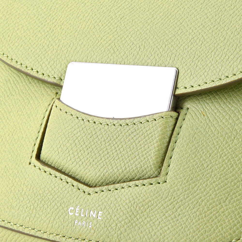 Celine Trotteur Crossbody Bag Grainy #265814C89B - Picture 6 of 9